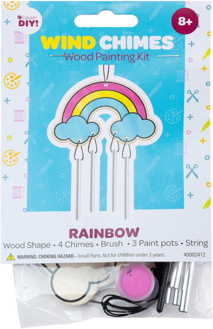 CousinDIY Wind Chime Kit-Rainbow 40002412 - 191648128864