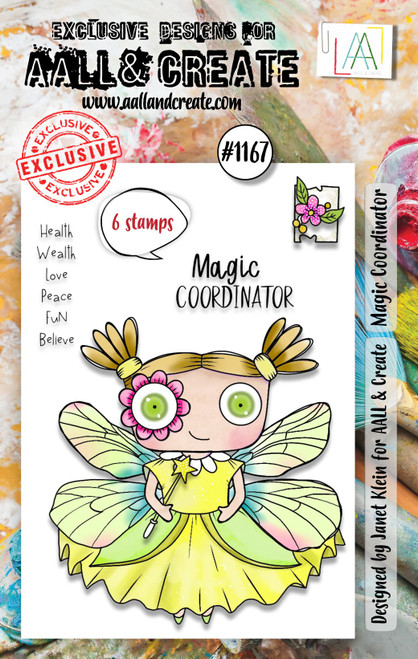AALL And Create A7 Photopolymer Clear Stamp Set-Magic Coordinator 5A00256Y-1G84P - 5060979166645