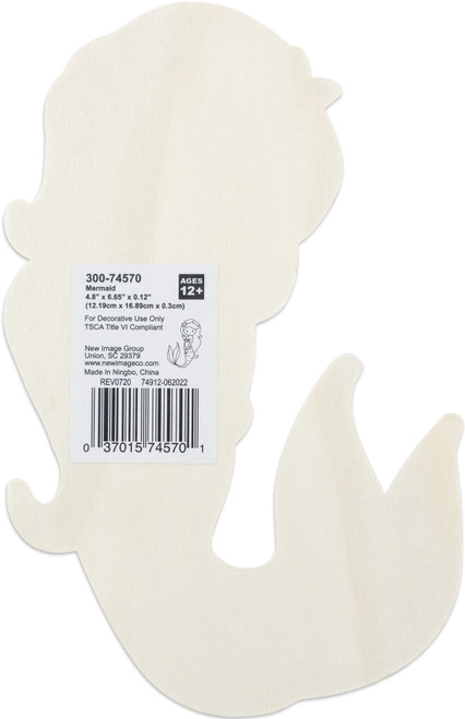 CousinDIY MDF Shape-Mermaid - 30074570