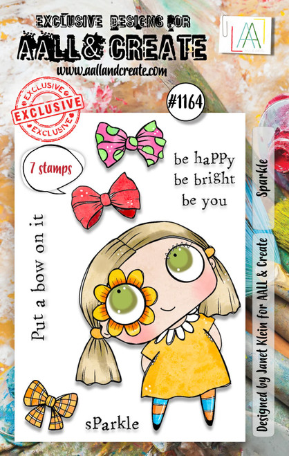 AALL And Create A7 Photopolymer Clear Stamp Set-Sparkle 5A00256L-1G84W - 5060979166614