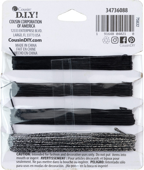 CousinDIY Stretch Cord-Multifilament Black - 34736088 CousinDIY Stretch Cord-Multifilament Black - 34736088