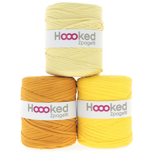 Hoooked Zpagetti Yarn- Yellow shades - ZP00-G1952 - 8718503944968