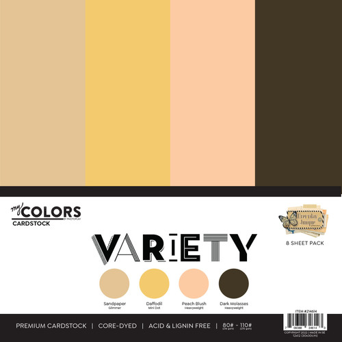 PhotoPlay Cardstock Variety Pack 8/Pkg-Everyday Junque - 5A00257F-1G85P - 709388346143