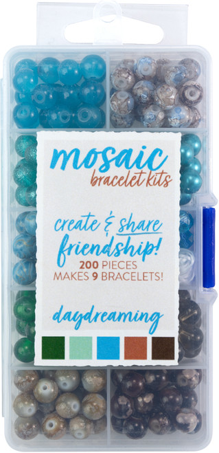 3 Pack CousinDIY Mosaic Bracelet Kit-Day Dreaming 5A002588-1G86M - 191648160901