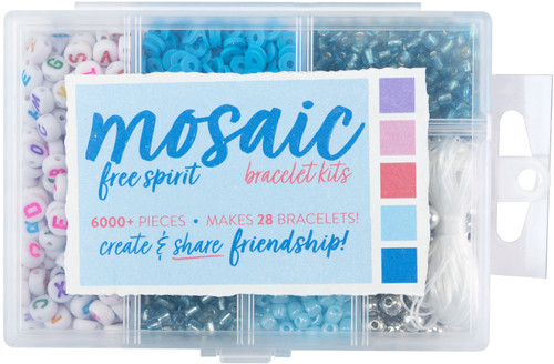 3 Pack - CousinDIY Mosaic Bracelet Kit-Free Spirit - 69995676 - 191648160932