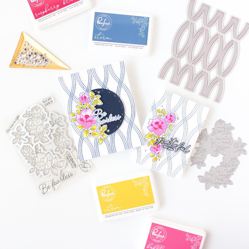 Pinkfresh Studio Press Plate-Be Fearless - 5A00233R-1G66T Pinkfresh Studio Press Plate-Be Fearless - 5A00233R-1G66T