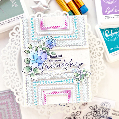 Pinkfresh Studio Press Plate-Be Fearless - 5A00233R-1G66T Pinkfresh Studio Press Plate-Be Fearless - 5A00233R-1G66T