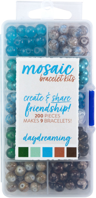 CousinDIY Mosaic Bracelet Kit-Day Dreaming 5A002588-1G86M - 191648160901