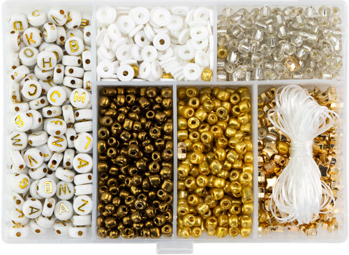 3 Pack - CousinDIY Mosaic Bracelet Kit-Gold Rush - 69995668