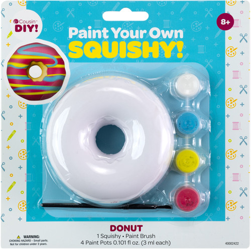 6 Pack CousinDIY Squishy Color Kit-Donut 40002422 - 191648128963