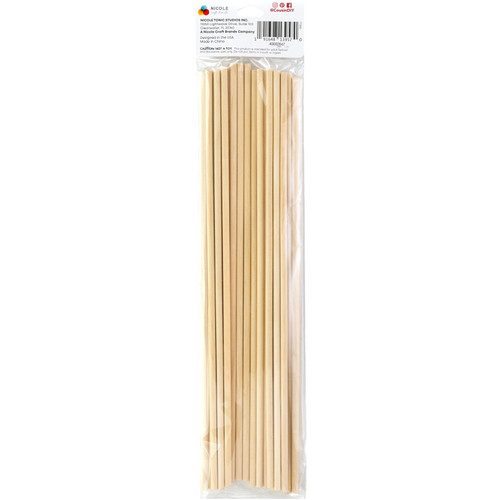 3 Pack - CousinDIY Dowel Rod 3/16"X12" 20/Pkg-Natural - 40002647