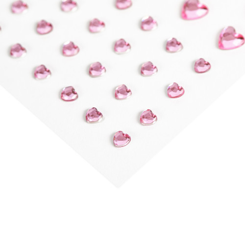 12 Pack - CousinDIY Adhesive Rhinestones 60/Pkg-Pink Heart - CCRHINES-3346 12 Pack - CousinDIY Adhesive Rhinestones 60/Pkg-Pink Heart - CCRHINES-3346