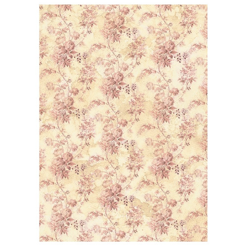 3 Pack Stamperia Assorted Rice Paper Backgrounds A6 8/Sheets-Shabby Rose 5A00254D-1G83P