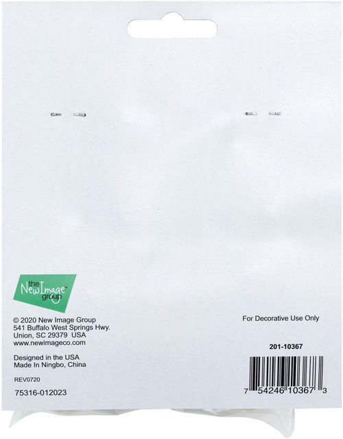 6 Pack - CousinDIY Wood Beads Value Pack 18/Pkg-25.4mm - 20110367