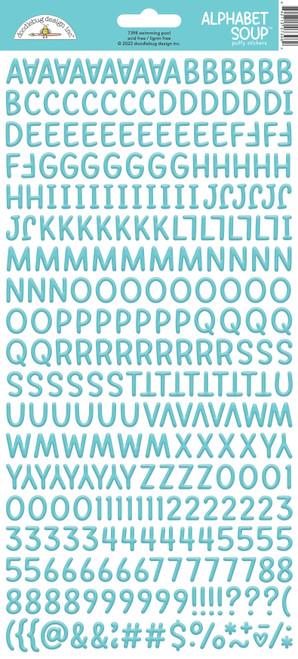 3 Pack - Doodlebug Puffy Stickers-Swimming Pool Heart - 5A0021T7-1G4SG - 842715077157 3 Pack - Doodlebug Puffy Stickers-Swimming Pool Heart - 5A0021T7-1G4SG - 842715077157
