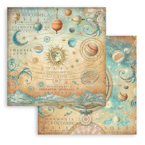 Stamperia Double-Sided Paper Pad 8"X8" 10/Pkg-Fortune - 5A002560-1G83Q