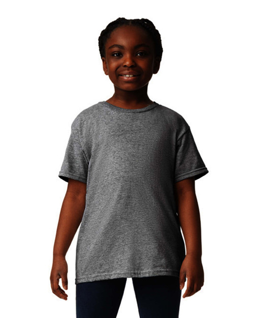 3 Pack Gildan Youth Short Sleeve Shirt-Sport Grey-Large 5A0023X2-1G71H