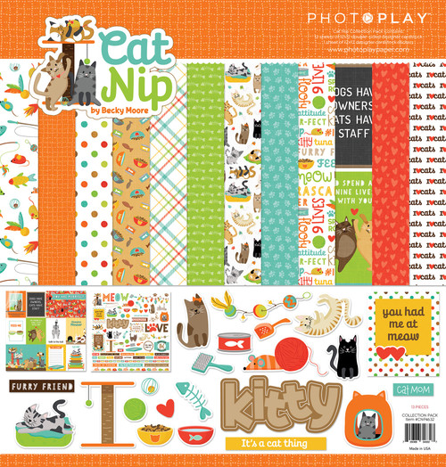 PhotoPlay Collection Pack 12"X12"-Cat Nip 5A0027D1-1G9NV - 709388346327