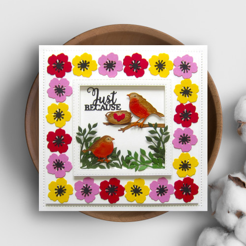 Creative Expressions Craft Die By Sue Wilson-Wild Roses, Finishing Touches 5A0025L3-1G8CY