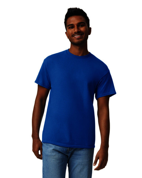 Gildan Adult Short Sleeve Crew Shirt-Royal-Large 5A0023X1-1G73Y