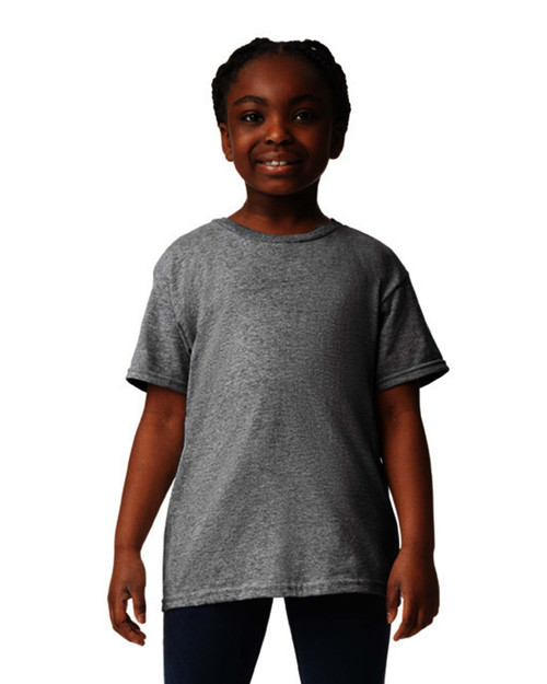 3 Pack Gildan Youth Short Sleeve Shirt-Sport Grey-Medium 5A0023X2-1G722