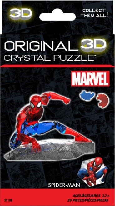BePuzzled 3D Licensed Disney's Marvel Crystal Puzzles-Spider-Man - 5A0027DS-1G9QH - 023332311880