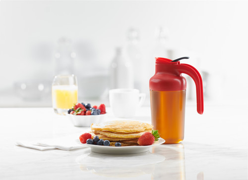 Trudeau Syrup Dispenser 19oz-Red - 5A0027DY-1G9QQ Trudeau Syrup Dispenser 19oz-Red - 5A0027DY-1G9QQ