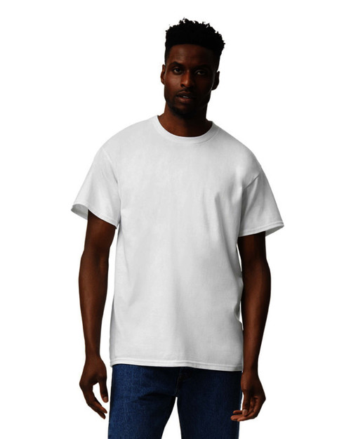 3 Pack Gildan Adult Short Sleeve Crew Shirt-White-Large 5A0023WY-1G727