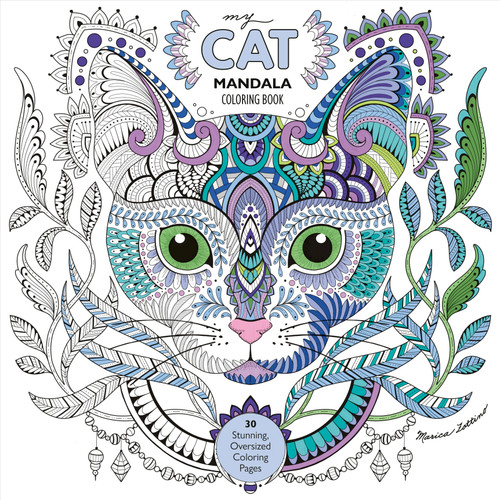 My Cat Mandala Coloring Book-Softcover 5A0027F1-1G9QV - 9781644033562