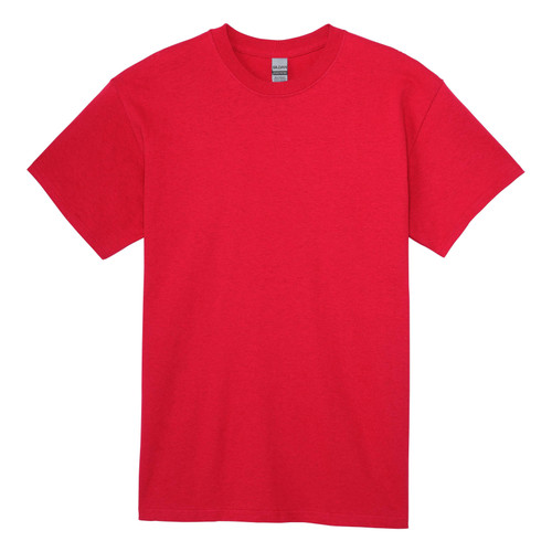 3 Pack Gildan Adult Short Sleeve Crew Shirt-Red-Small 5A0023X1-1G72R - 883096067337