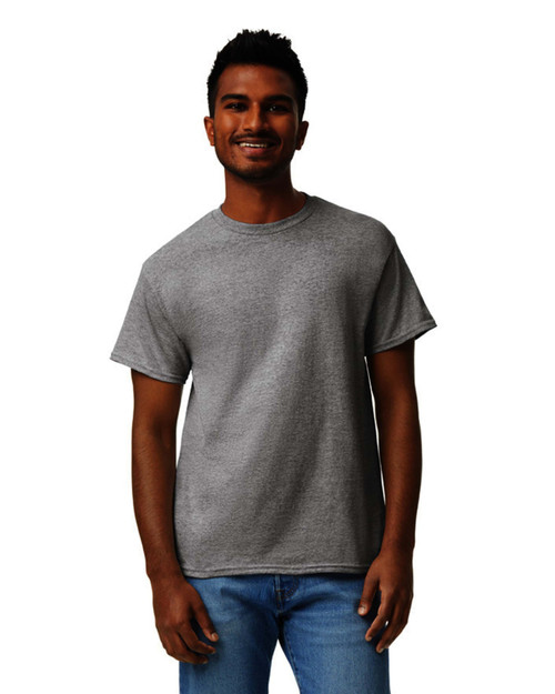 Gildan Adult Short Sleeve Crew Shirt-Sport Grey-Large 5A0023X1-1G72D