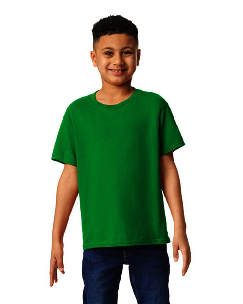 Gildan Youth Short Sleeve Shirt-Irish Green-Large 5A0023X2-1G72K