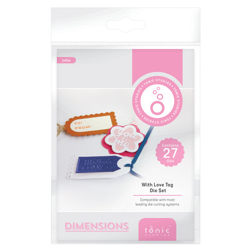 Tonic Studios Die Set-Mother's Day & Valentine Day Tag - 5459E - 841079154597