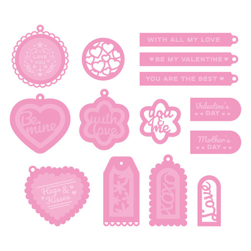 Tonic Studios Die Set-Mother's Day & Valentine Day Tag 5459E