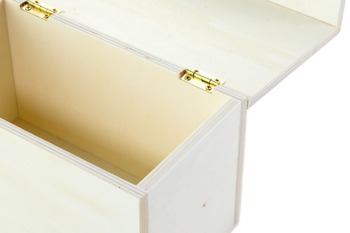 CousinDIY Unfinished Wood Foldover Storage Box-8"X4.5"X4.5" - 20323002 CousinDIY Unfinished Wood Foldover Storage Box-8"X4.5"X4.5" - 20323002