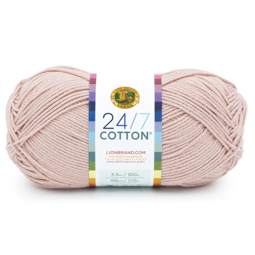 Lion Brand 24/7 Cotton Yarn-Beechnut 761-1G9MD - 023032132839