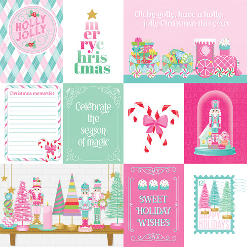 25 Pack Sugar Plum Double-Sided Cardstock 12"X12"-Season Of Magic 5A0027CY-1G9P6