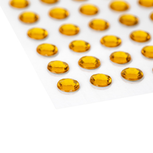 12 Pack - CousinDIY Acrylic Adhesive Gems 6mm-Gold - 5A002F7C-3339 12 Pack - CousinDIY Acrylic Adhesive Gems 6mm-Gold - 5A002F7C-3339