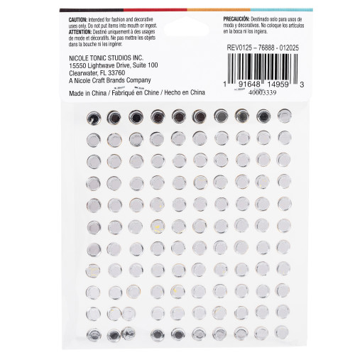 12 Pack - CousinDIY Acrylic Adhesive Gems 6mm-Gold - 5A002F7C-3339 12 Pack - CousinDIY Acrylic Adhesive Gems 6mm-Gold - 5A002F7C-3339