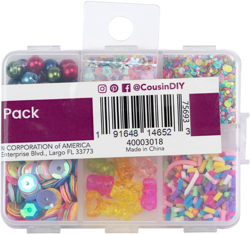 CousinDIY Gembellishment Pack 18g-Sweet Shop - 40003018 CousinDIY Gembellishment Pack 18g-Sweet Shop - 40003018
