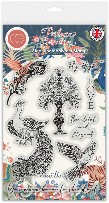 Craft Consortium Photopolymer Stamp Set-Fly, Palace Garden - 5A00285L-1GB6C - 5060921932533