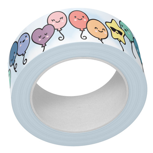 Lawn Fawndamentals Washi Tape-Birthday Balloons - 5A00287M-1GB7M - 789554581592
