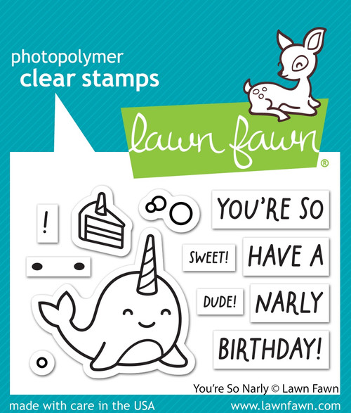 Lawn Fawn Clear Stamps 3"X2"-You're So Narly 5A00286W-1GB7Q - 789554580519