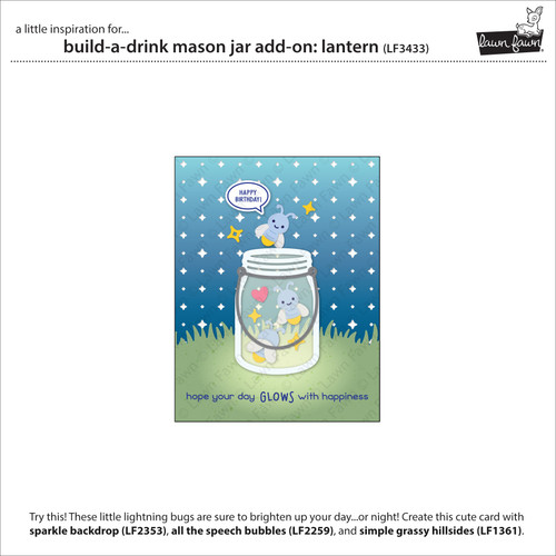 Lawn Cuts Custom Craft Die-Build-A-Drink Mason Jar Add-on: Lantern 5A002874-1GB84