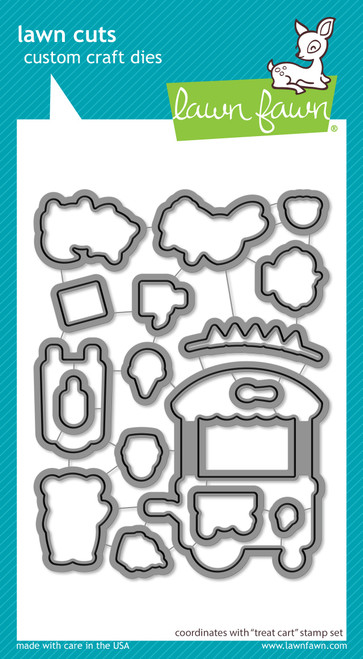 Lawn Cuts Custom Craft Die-Treat Cart - 5A00286H-1GB83 - 789554581608