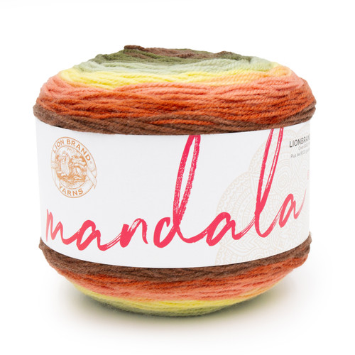 3 Pack Lion Brand Mandala Yarn-Sandman 525-1GBQH - 023032137711