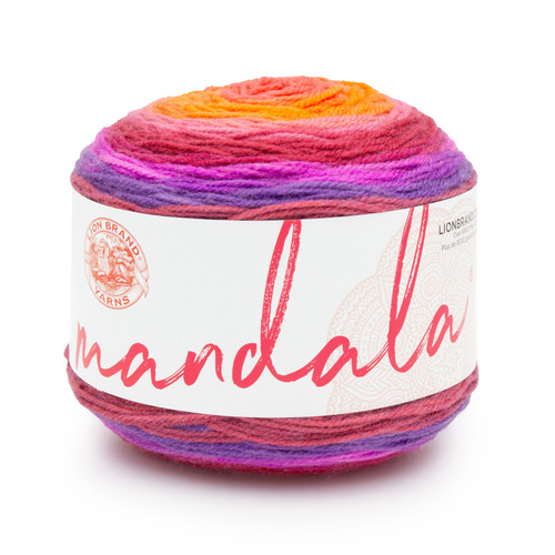 3 Pack Lion Brand Mandala Yarn-Andorian 525-1GBQM - 023032137575
