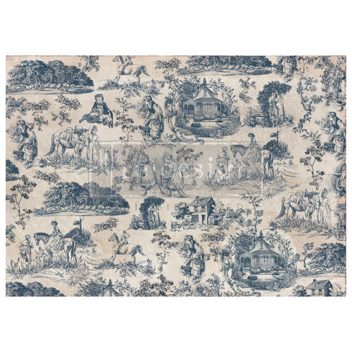 Prima Re-Design Kacha A1 Decoupage Fiber-Toile De Jouy 5A00289L-1GBB8 - 655350669720
