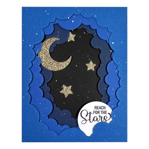 Spellbinders Etched Dies By Vicky Papaioannou-Tunnel Clouds, Tunnel Scapes - 5A0028ML-1GBNY