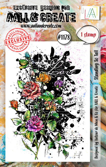 AALL And Create A7 Photopolymer Clear Stamp Set-Standing So Tall 5A0027FM-1G9RN - 5060979166751